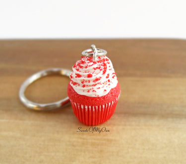 Red Velvet Cupcake Charm